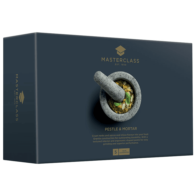 Pestle and mortar, 12cm, Light Granite
