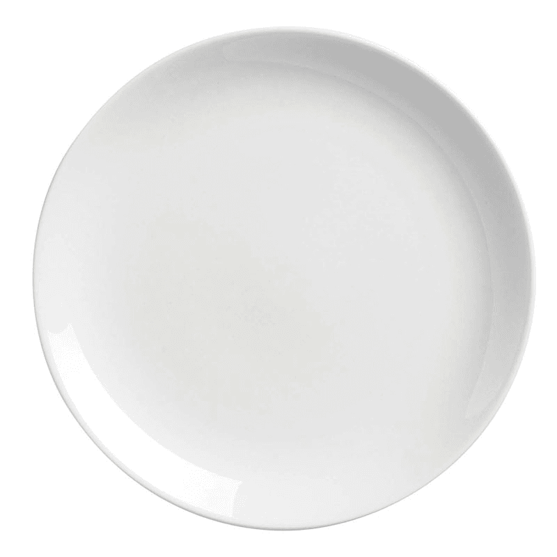Orientix Set of 6 Dessert Plates, D21.5cm, White