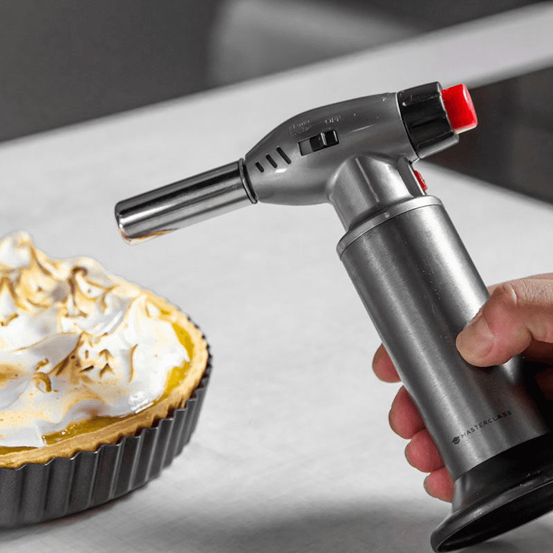 Professional cooks blow torch, chrome