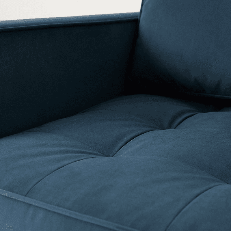 Model 02 Velvet Armchair, Teal