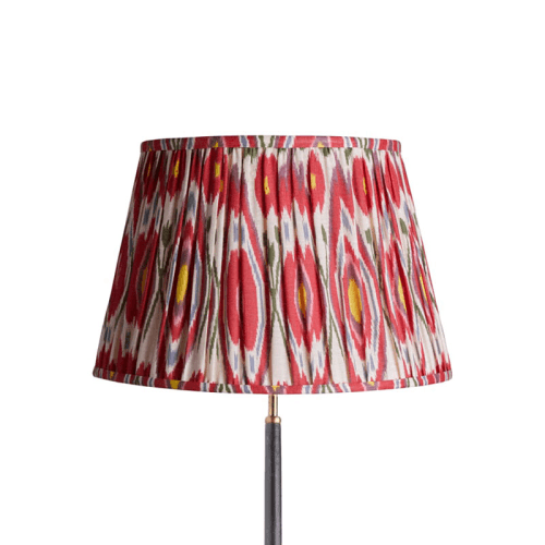 Image showing the Straight empire Gathered Shade, 45cm, heraldic ikat product.