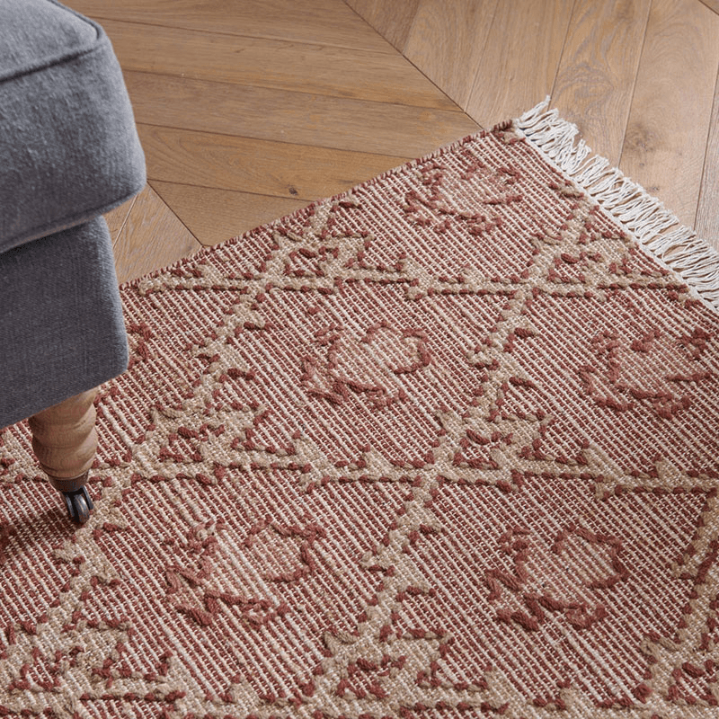 Arran Rug, 170 x 240cm, Rust