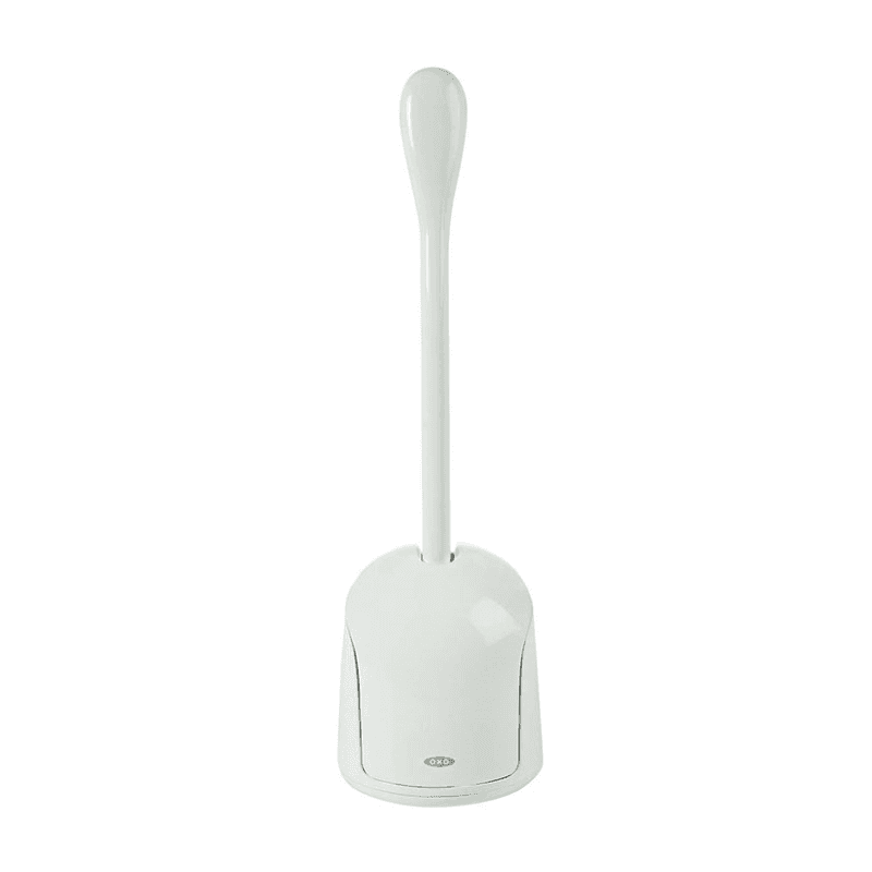 Compact toilet brush, White
