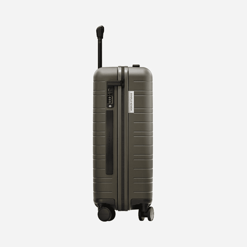 H5 Smart Cabin Suitcase, H55 x W20 x L40cm, Dark Olive