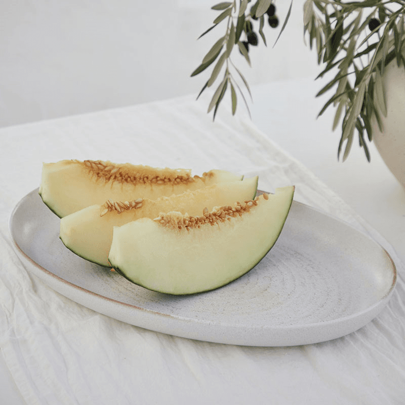 Vermont Oval Platter, W41 x D26cm, Cream