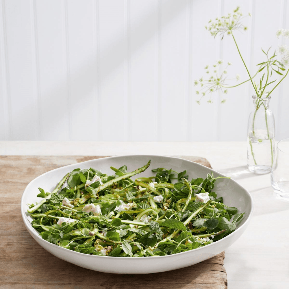 Portobello Low serving bowl, D37cm, White