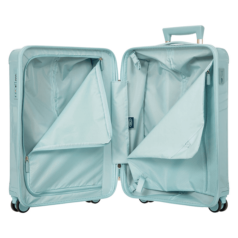 Positano Carry-on Trolley Suitcase, H55 x W23 x L38xcm, Light Blue