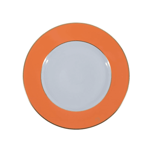 Image showing the Sous Le Soleil Dessert Plate, D22.5cm, Matt Gold Classic Orange product.