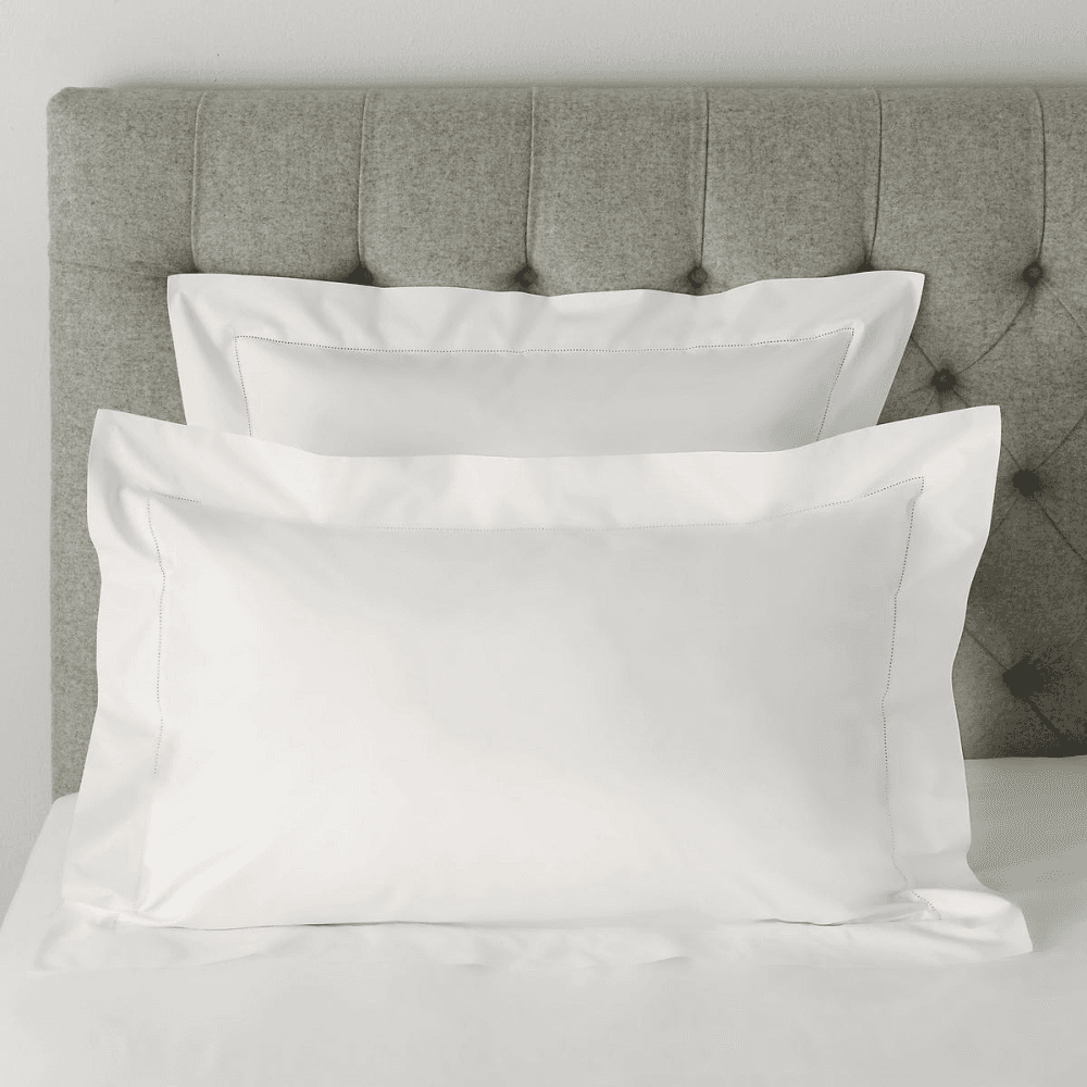 Pimlico - 720 Thread Count Egyptian Cotton Oxford pillowcase, 50 x 75cm, White