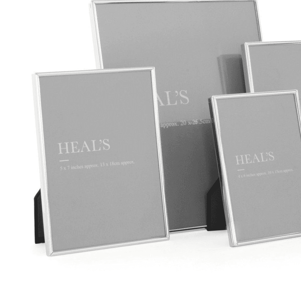 Simple Photo Frame, 5 x 7", Silver