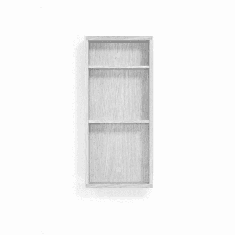 Slimline Box Shelf, H55 x W250cm, Oyster White