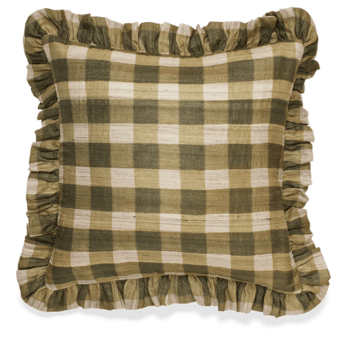Image showing the Lavanya Cushion Cover, 63 x 63cm, Spruce product.
