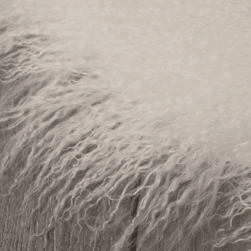 Image showing the Tibetan Sheepskin rug, W55 x L150cm, Ivory product.
