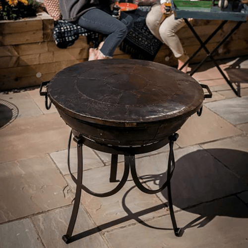 Image showing the Firebowl shield, 80cm, Black product.