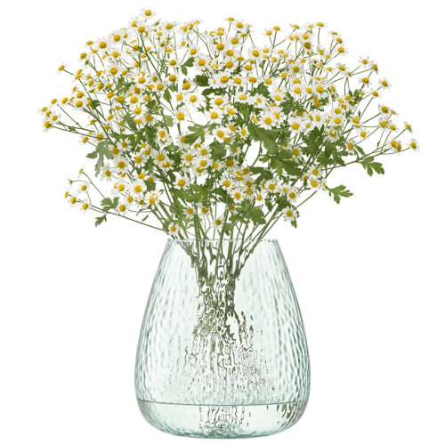 Image showing the Canopy Seed Vase, H25cm, Clear Recycled Glass product.