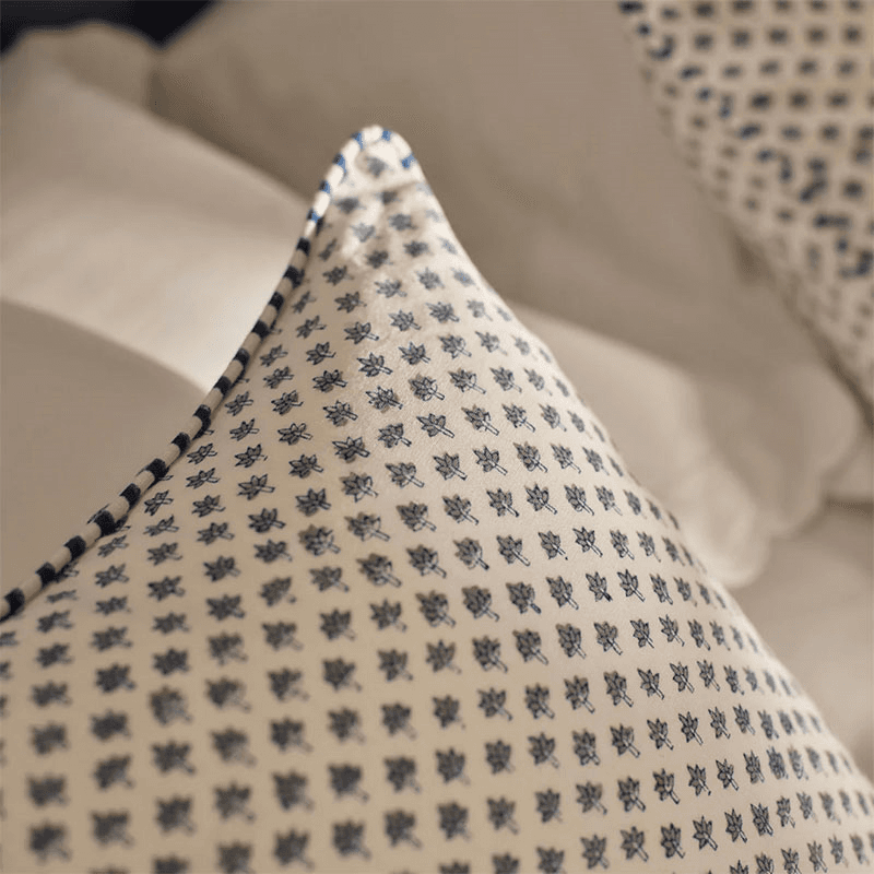 Eve Cushion Cover, 45 x 45cm, Navy