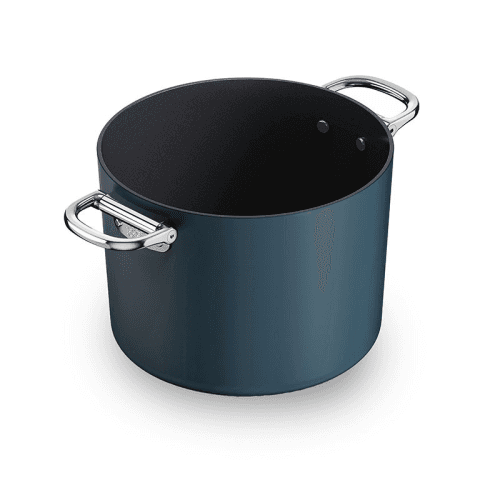 Image showing the Space Folding Stock Pot & Lid, 25cm, Midnight Blue product.