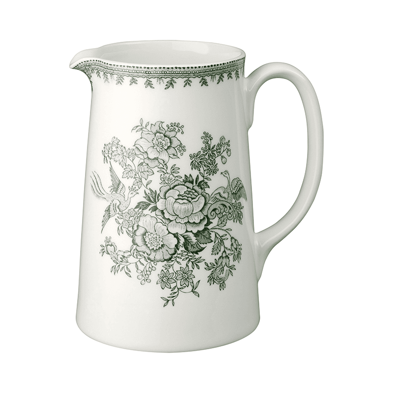 Asiatic Pheasants Tankard Jug, 568ml, Green