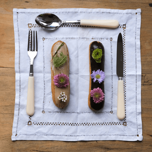 Image showing the Pop Unis 24 Piece Cutlery Set, Ivory product.