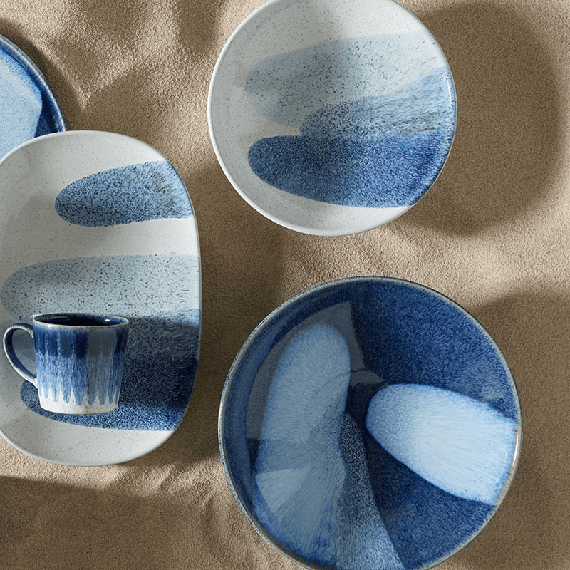 Studio Accent Medium Serving Bowl, D25.5cm, Blue