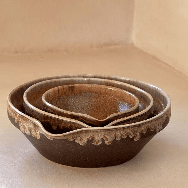 Poterie Mixing Bowl, D27cm, Mocha Latte