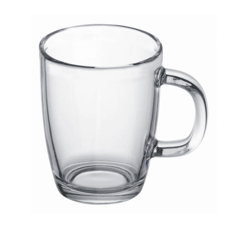 Bistro Glass Mug, 350ml, Clear