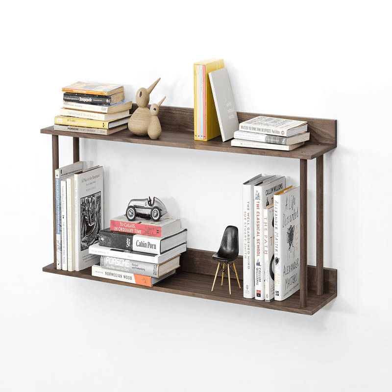 Platform 2 Shelf, H38 x W100cm, Walnut