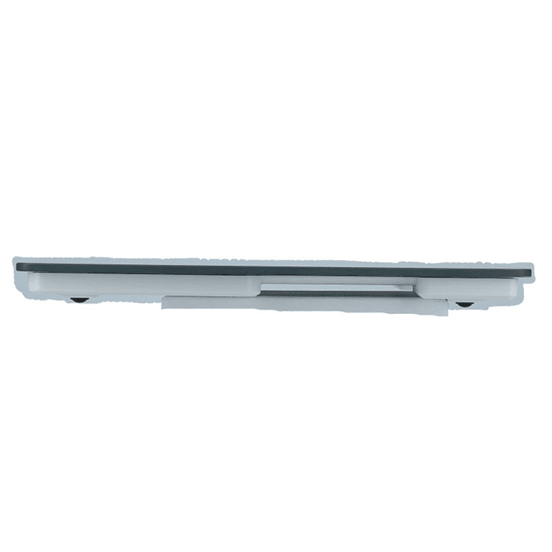 Glass digital scale, L23 x W17cm, Pewter