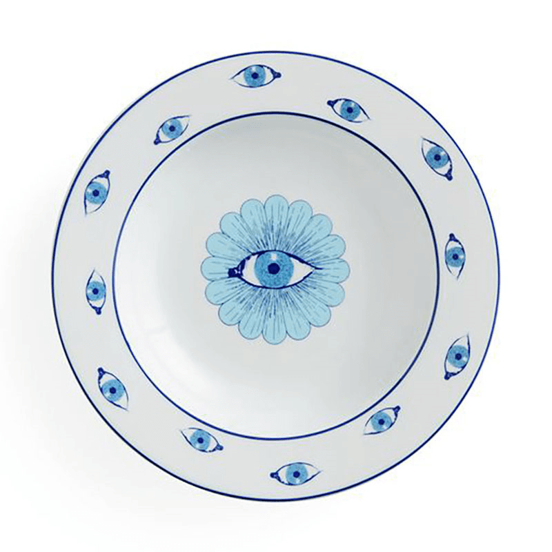 Druggist Soup Bowl, D22cm, Blue