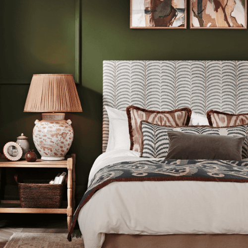 Image showing the Lillian Throw, Air Force Blue product.