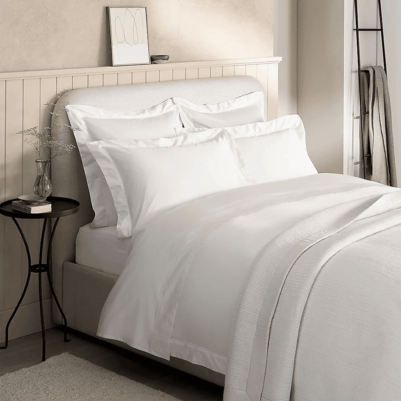 Pembridge Supima 400 Thread Count Oxford Pillowcase, 50 x 75cm, White