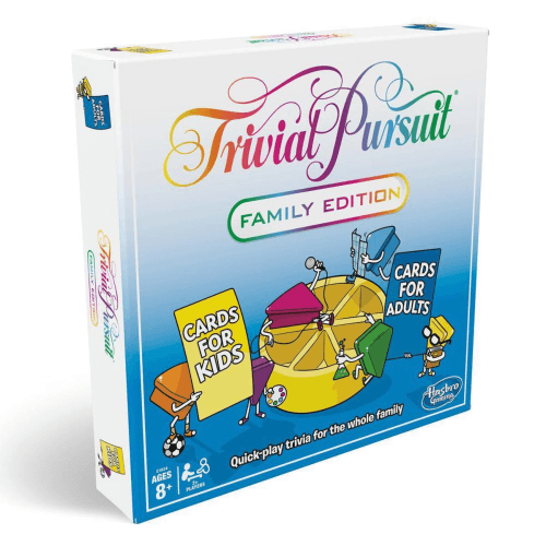 Image showing the Trivial Pursuit Family Edition Board Game product.