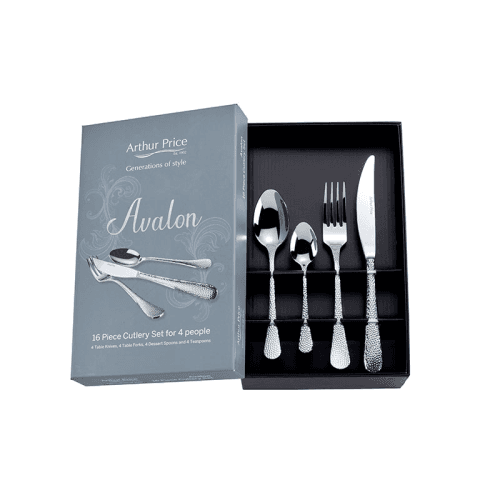Image showing the Avalon 16 Piece Cutlery Set, Stainless Steel product.