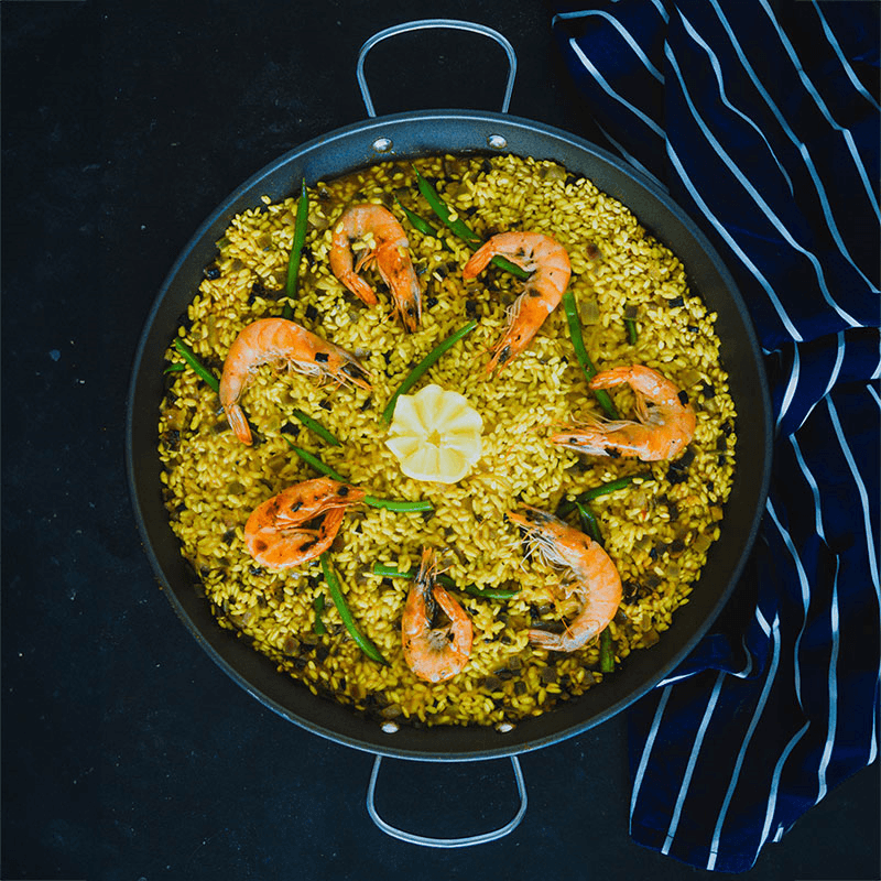 Mediterranean Paella pan, 40cm, Non-Stick