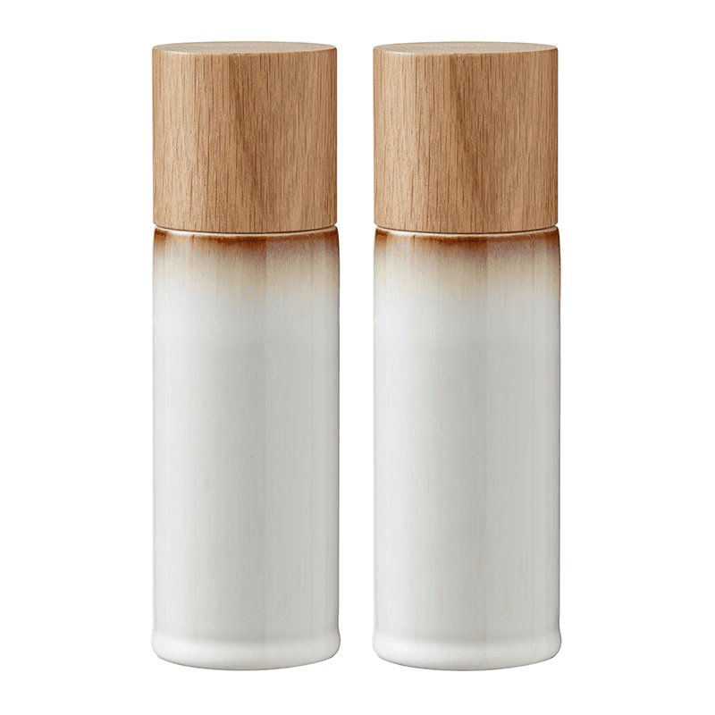 Gastro Salt and Pepper Mill, H17cm, Cream