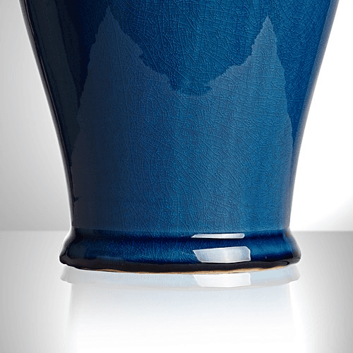 Lolita Medium table lamp - base only, H44 x W18cm, Turquoise
