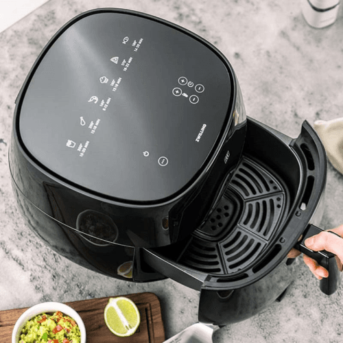 Image showing the Air Fryer, 4L, Black product.