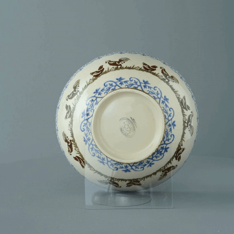 Cock & Hen Serving bowl, 22cm