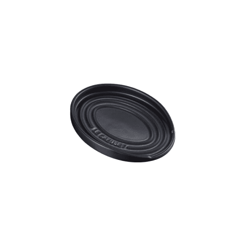 Image showing the Oval Spoon Rest, Black product.