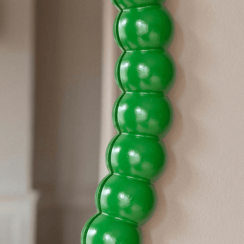 Freya Round Mirror, D70cm, Green