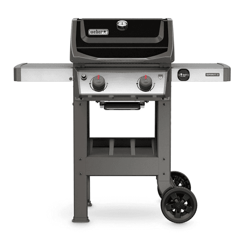 Image showing the Spirit II Gas barbecue - E-210 GBS, H145 x W122 x D66cm, Black product.