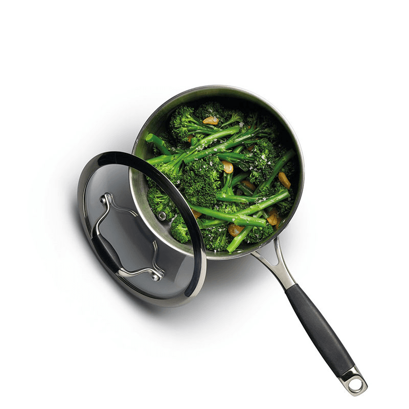 Five piece deluxe cookware set, Non-Stick Stainless Steel