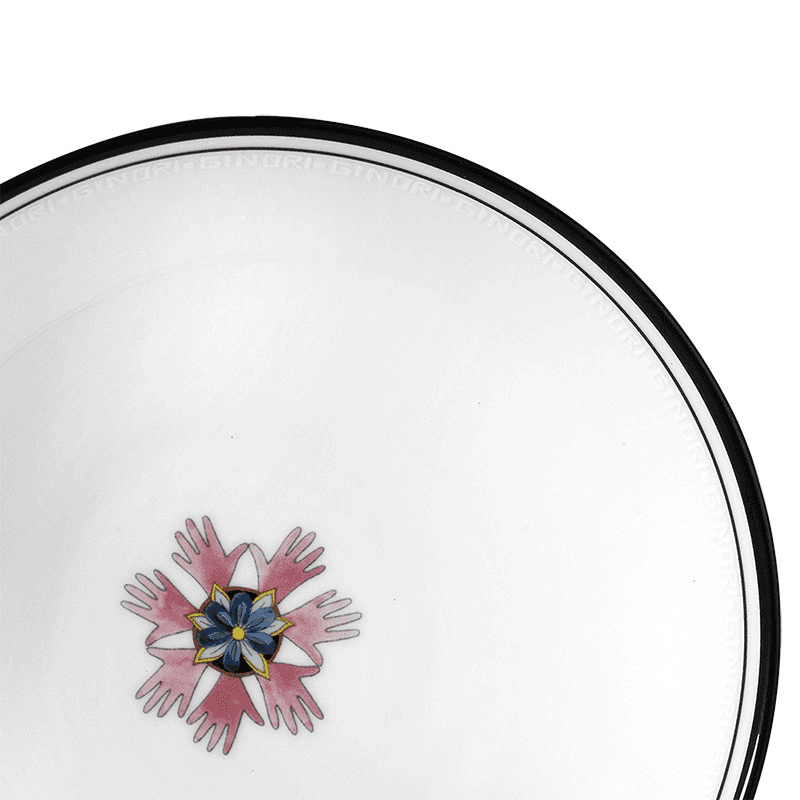 Arcadia Set of 4 Fruit Bowls, D16.5cm, White