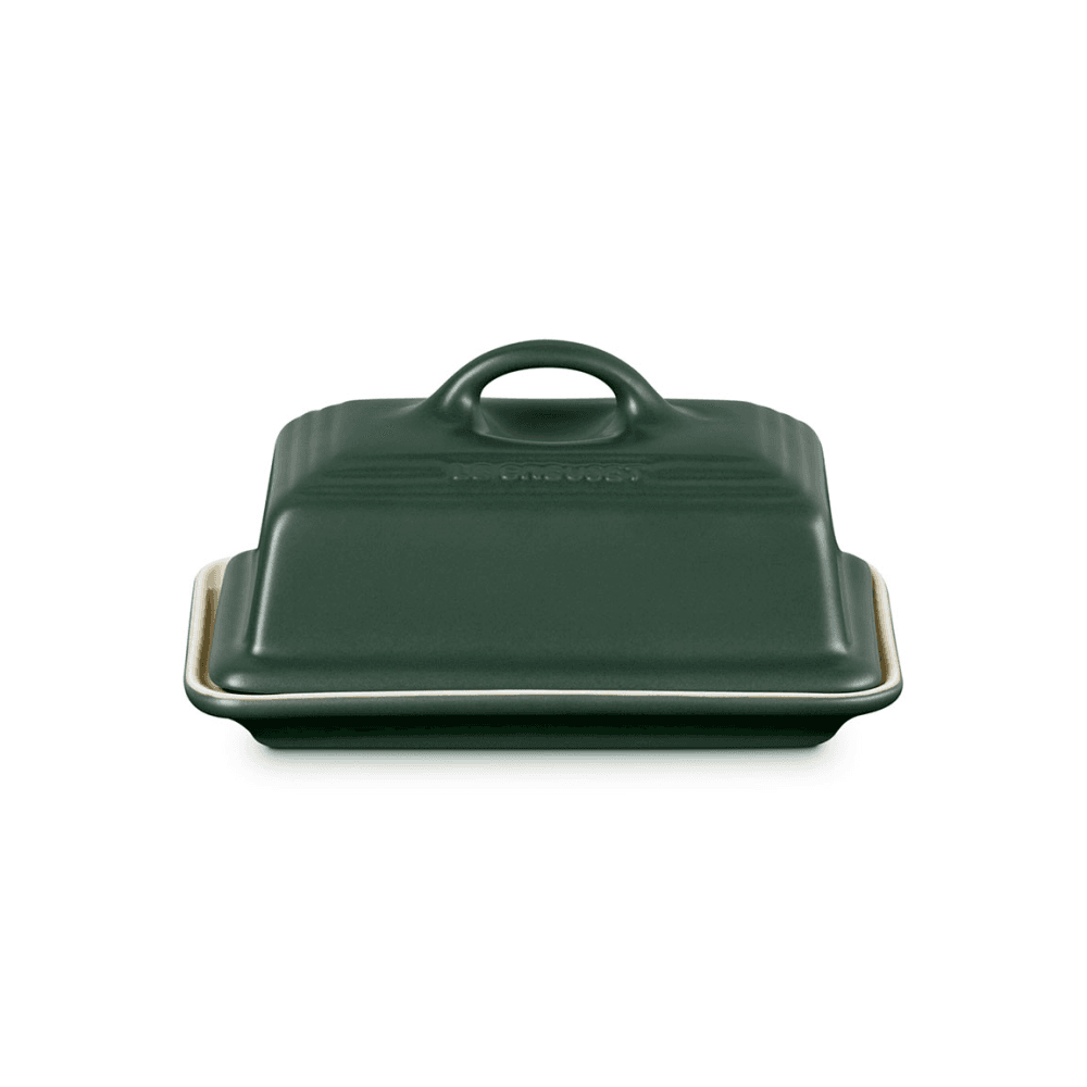 Stoneware Butter Dish, Forêt