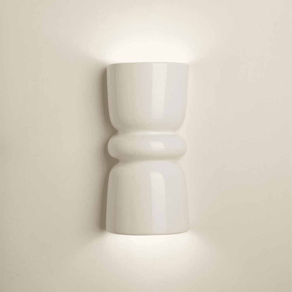 Redonda Up & Down Ceramic Wall Light