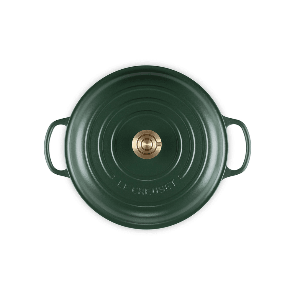 Signature Cast Iron Shallow Casserole, Forêt
