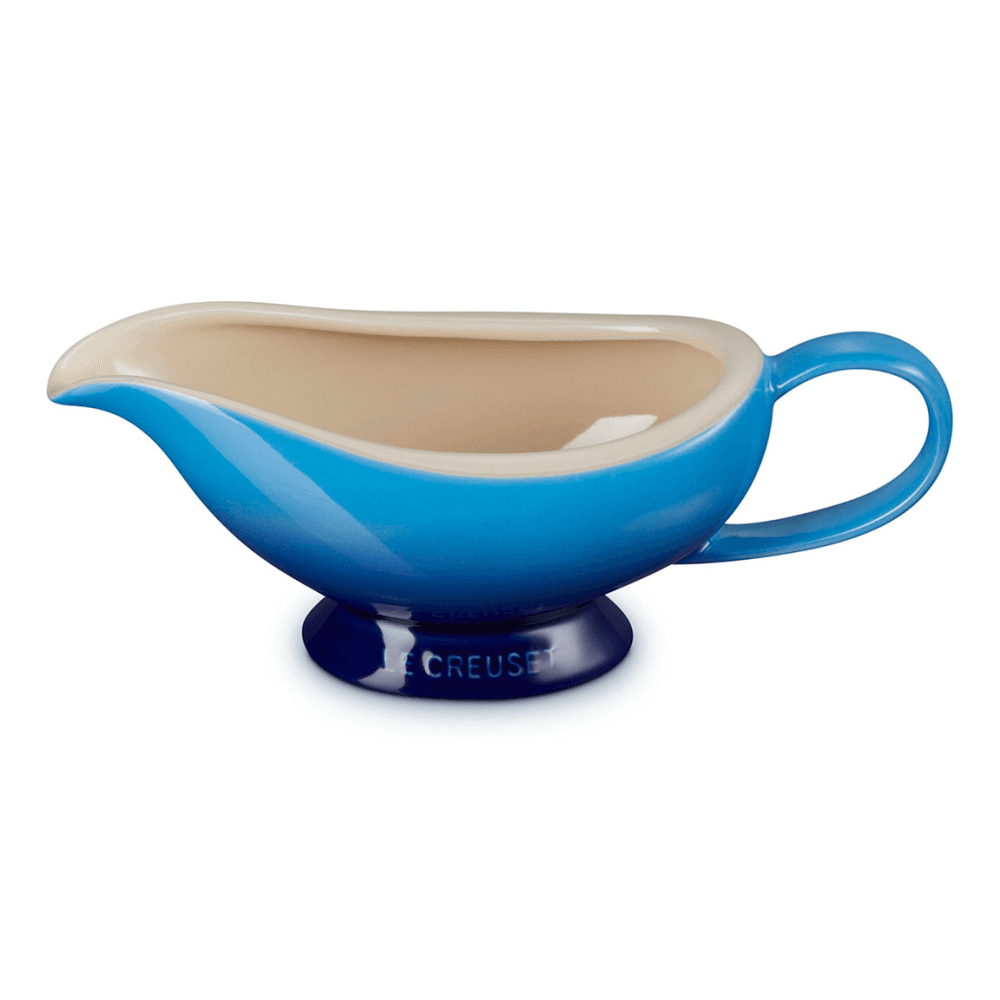 Stoneware Gravy Boat, Azure
