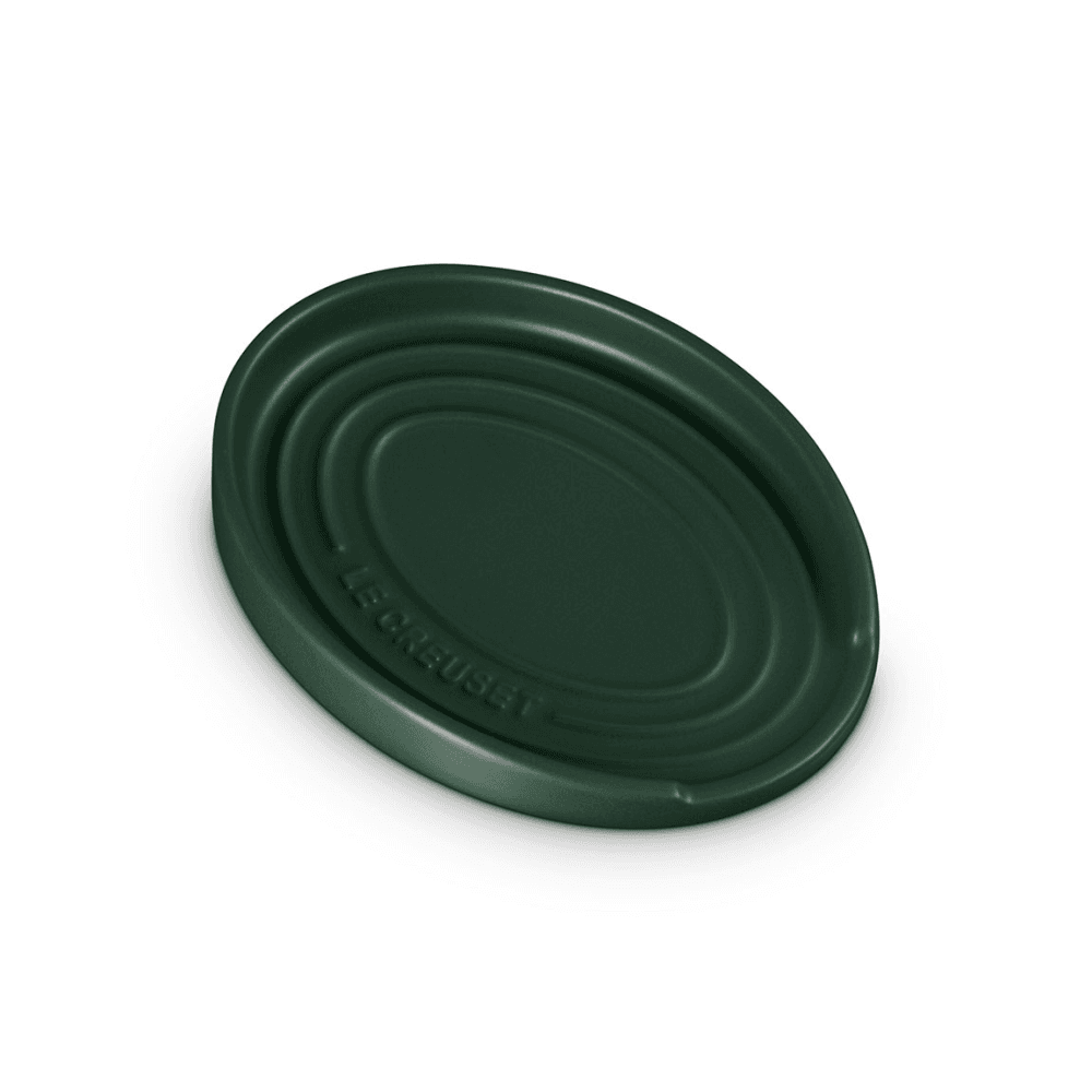 Stoneware Oval Spoon Rest, Forêt