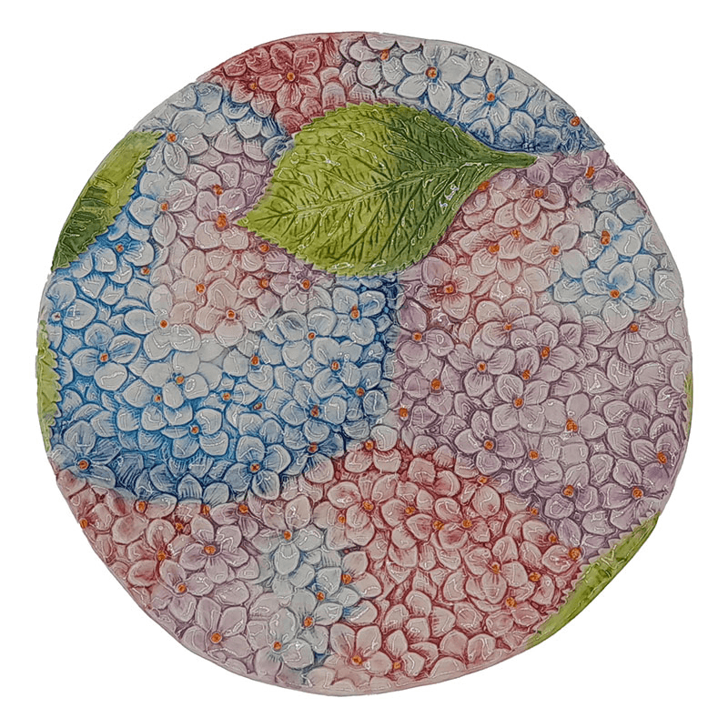 Ortensie Dinner Plate, Multi