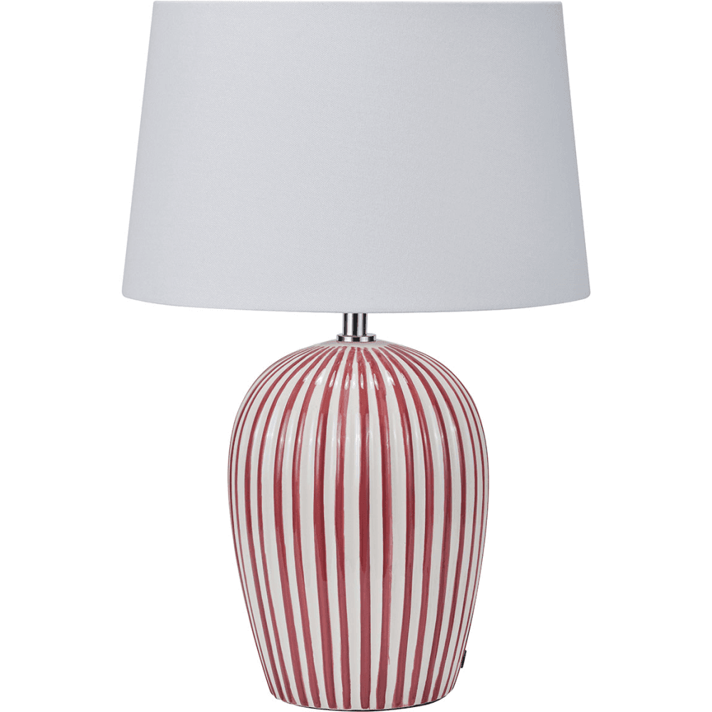 Cannes Stripe Ceramic Table Lamp